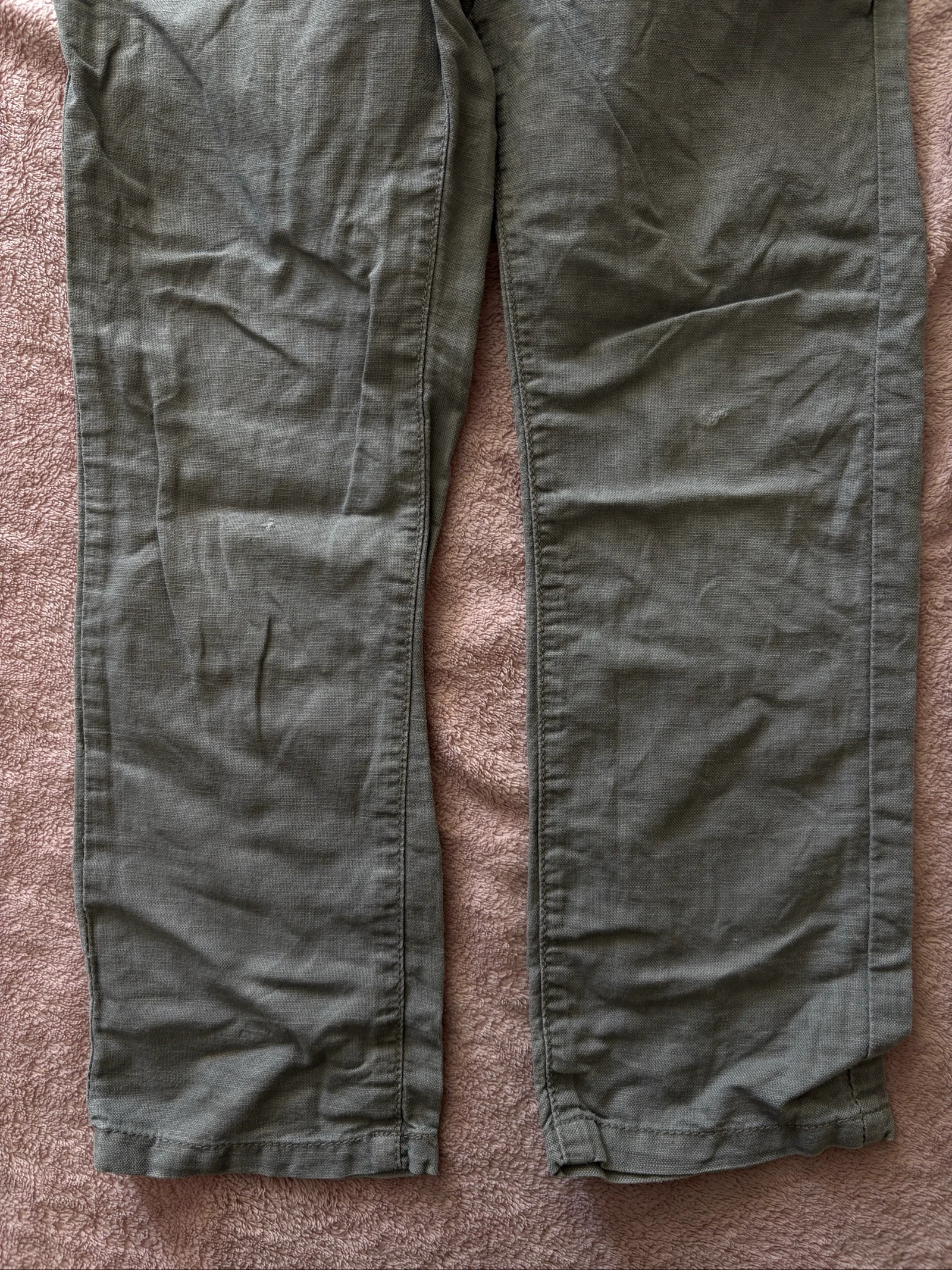 Boys' pants 6 years old grey linen and cotton Okaïdi – photo 3